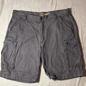 Carhartt Men's Charcoal Cargo Shorts